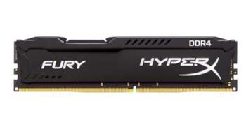 16GB DDR4 2400MHz CL15 HyperX Fury, 2x8GB