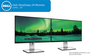24" LCD Dell U2415 UltraSharp IPS/16:10/8ms/HDMI/DP/USB 3.0