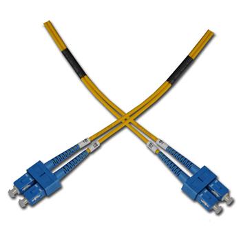 ADEX optický patch cord, 50/125 OM3, SC-SC, 10m, duplex