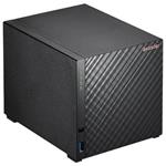Asustor NAS AS1204T 4x 3,5" SATA/ Realtek RTD1619B, Quad Core 1.7 GHz, 1 GB DDR4 RAM, 1x 2.5GLAN, 3x USB3.2 Gen1