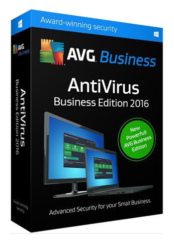 AVG Anti-Virus Business Edition 2016, 40PC (1rok) (SALES NUMBER) email