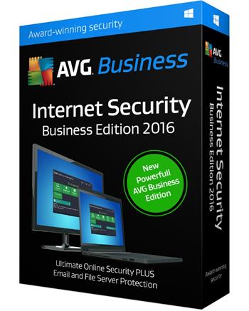 AVG prodloužení Key AVG Internet Security Business Edition 2016, 40PC (2roky) email