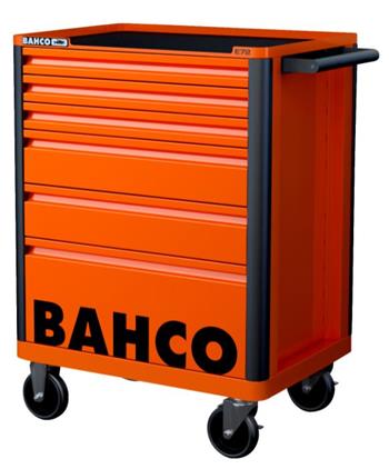 Bahco, Robustní vozík se 6 zásuvkami, s ochrannými nárazníky, 1472K7