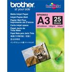 Brother - Originální matný papír A3 pro inkoustový tisk, BP60MA3