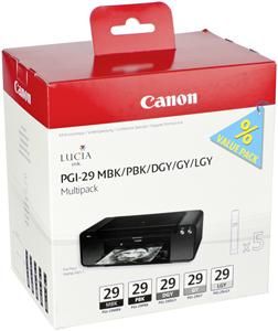 Canon Pgi Mbk Pbk Dgy Gy Lgy Co Multi Pack Pcv Computers S R O