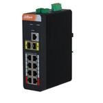 Dahua 10 Port Gigabit Industrial  Swicth with 8 port Gigabit PoE  (Managed) PFS4210-8GT-DP-V2