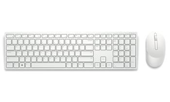DELL KM5221W bezdrátová klávesnice a myš ruská/ russian/ bílá