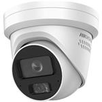 Hikvision 8MPix IP Turret Hybrid ColorVu AcuSense kamera; LED/IR 40m, WDR 120dB, audio, alarm, IP67
