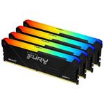 Kingston FURY Beast/DDR4/64GB/2666MHz/CL16/4x16GB/RGB/Black