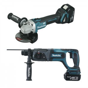 Makita Aku sada DGA504+DHR241 18V