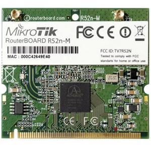 Mikrotik R52N-m miniPCI karta 802.11n (2,4/5 GHz)