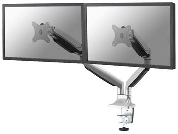 Neomounts Select NM-D750DSILVER / Flat Screen Desk mount (10-32") desk clamp/grommet / Silver