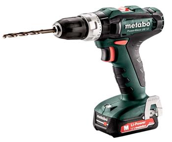 Metabo POWERMAXX SB 12 (601076500) AKUMULÁTOROVÁ PŘÍKLEPOVÁ VRTAČKA