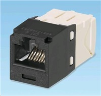 Panduit Giga Channel MINI-JACK Cat6, UTP RJ45, černý