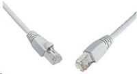 Solarix - patch kabel CAT6 SFTP PVC 10m šedý snag-proof