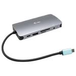 POUŽITÉ - i-tec dokovací stanice USB-C/ HDMI/ VGA/ 3x USB 3.0/ USB-C/ Thunderbolt 3/ LAN/ Power Delivery 100W