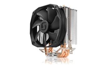SilentiumPC chladič CPU Spartan 3 PRO HE1024/ ultratichý/ 100mm fan/ 4 heatpipes/ PWM/ pro Intel i AMD