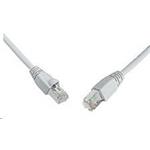 Solarix - patch kabel CAT5E SFTP PVC 15m šedý snag proof