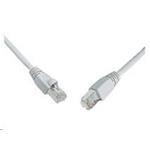 Solarix - patch kabel CAT5E SFTP PVC 1m šedý snag proof