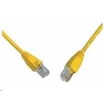 Solarix - patch kabel CAT5E SFTP PVC 1m žlutý