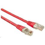 Solarix - patch kabel CAT5E UTP PVC 1m červené