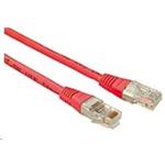 Solarix - patch kabel CAT5E UTP PVC 3m červené