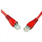 Solarix - patch kabel CAT5E UTP PVC 5m červený snag-proof