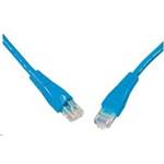 Solarix - patch kabel CAT5E UTP PVC 5m modrý snag-proof