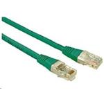Solarix - patch kabel CAT5E UTP PVC 5m zelený non-snag proof