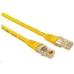 Solarix - patch kabel CAT5E UTP PVC 5m žlutý