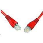 Solarix - patch kabel CAT6 UTP PVC 0,5m červený