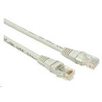 Solarix - patch kabel CAT6 UTP PVC 0,5m šedý non-snag proof