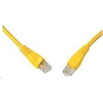 Solarix - patch kabel CAT6 UTP PVC 7m žlutý snag proof