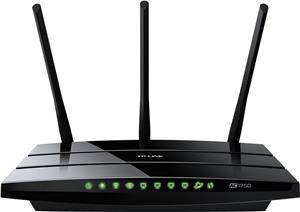TP-Link Archer C7 ver.5 AC1750 WiFi DualBand Gbit Router, 3x fixed antennas, 1x USB 2.0