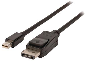 VALUELINE kabel Mini DisplayPort/ zástrčka Mini DisplayPort - zástrčka DisplayPort/ černý/ 3m