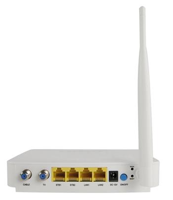 Wodaplug EOC Slave+2*2 11n WiFi EOC1121R4WL-R, 600Mbps,4*LAN,2*F