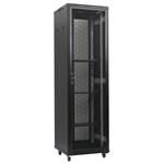 XtendLan 47U/600x1000 stojanový, černý, perforované dveře a záda