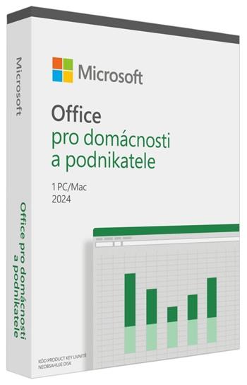 5 ks Microsoft Office pro domácnosti a podnikatele 2024 + CCS karta 1000 Kč