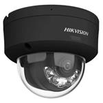 8MPix IP Dome Hybrid ColorVu AcuSense kamera; LED/IR 30m,WDR 130dB,Audio,Alarm,IP67,IK10; cerná