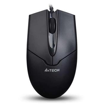 A4tech OP-550NU, kancelářská optická myš, 1000 DPI, USB, černá