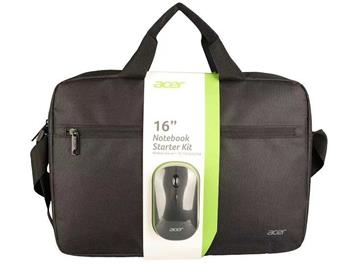 Acer Starter Kit 16'' Carry Bag + Mouse - 16'' Carry Bag černá, myš Dual-Mode (RF 2.4G + BT 5.2) černá