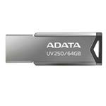 ADATA Flash Disk 64GB UV250, USB 2.0 Dash Drive, stříbrná