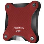 ADATA SD600Q 240GB SSD / Externí / USB 3.1 / červený