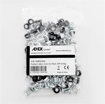 Adex - Montážní sada M6, 50ks v sáčku