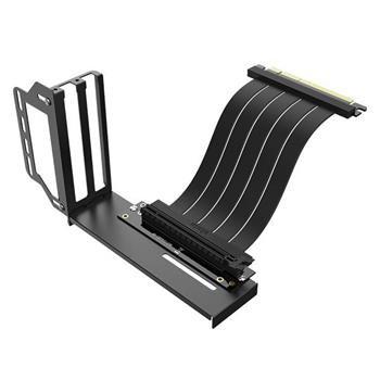 AKASA Riser black Pro, vertikálni VGA držák