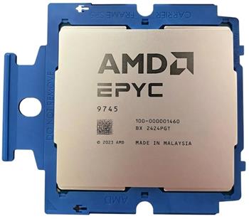 AMD EPYC 9745 / 2.4 GHz base / 128C / 256T / 256 MB / Socket SP5 / TRAY / 12m záruka