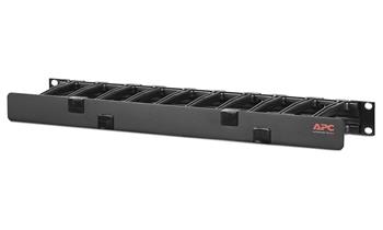 APC Horizontal Cable Manager, 1U Single Side w.Cover