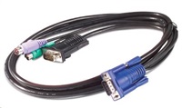 APC KVM PS/2 Cable - 6 ft (1.8 m)