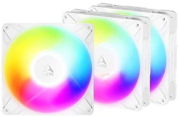 ARCTIC P14 Pro Reverse A-RGB (White) 3-pack - ventilátor do PC 140mm 4pin PWM PST reverzní design (b