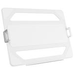 AROZZI ALZARE Laptop Holder White/ držák notebooku pro stolní držák pro monitory/ kovový/ bílý
